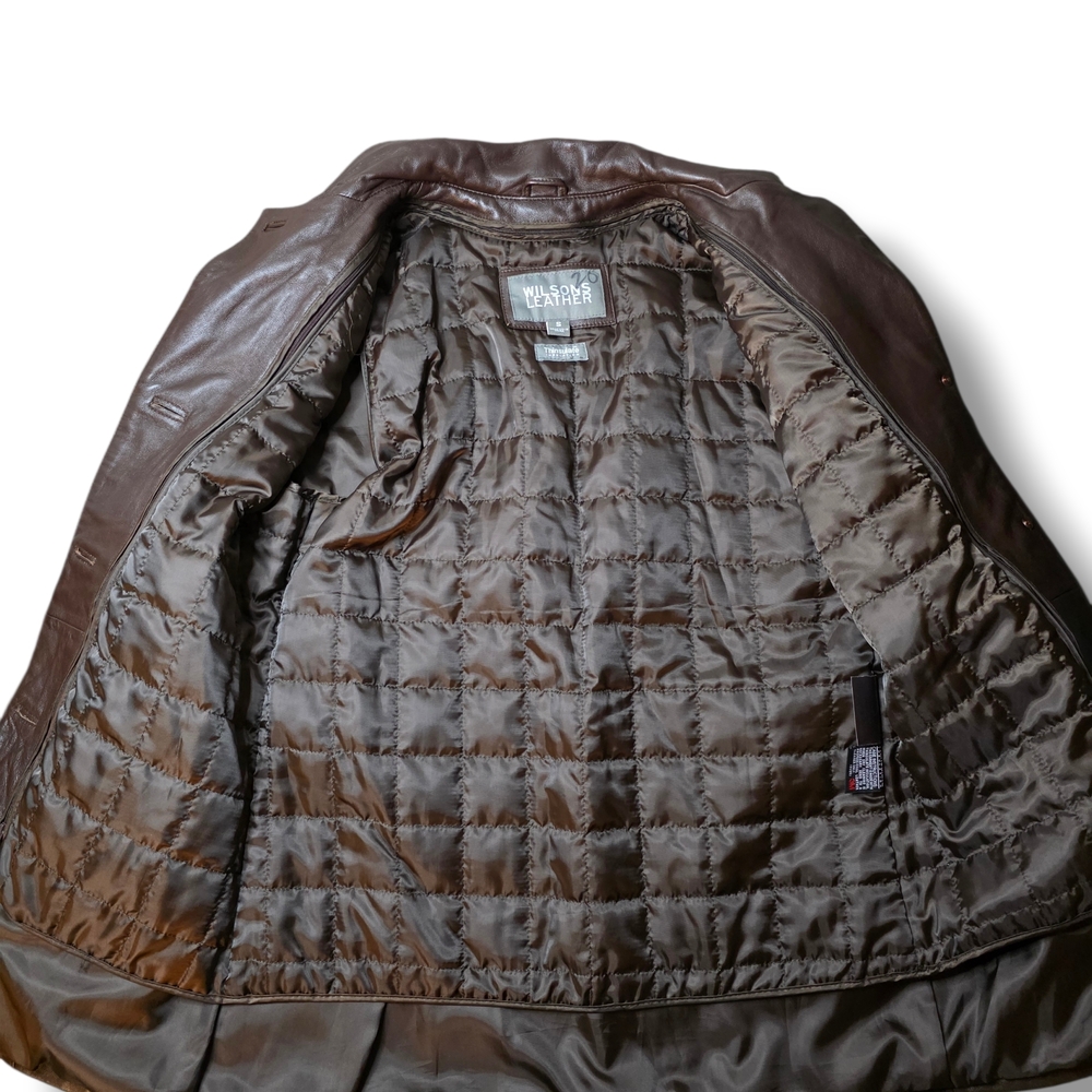 Women’s Wilsons Leather Jacket w/ Thinsulate Insulation Size: Smm - Picture 3 of 7